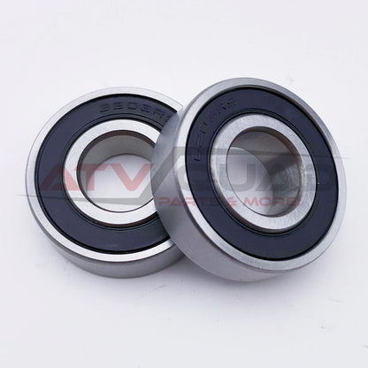 2PCS Bearing 6203RS for Yamaha ATV Grizzly 700 Kodiak 700 YFM700