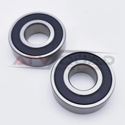 2PCS Bearing 6203RS for Yamaha ATV Grizzly 700 Kodiak 700 YFM700