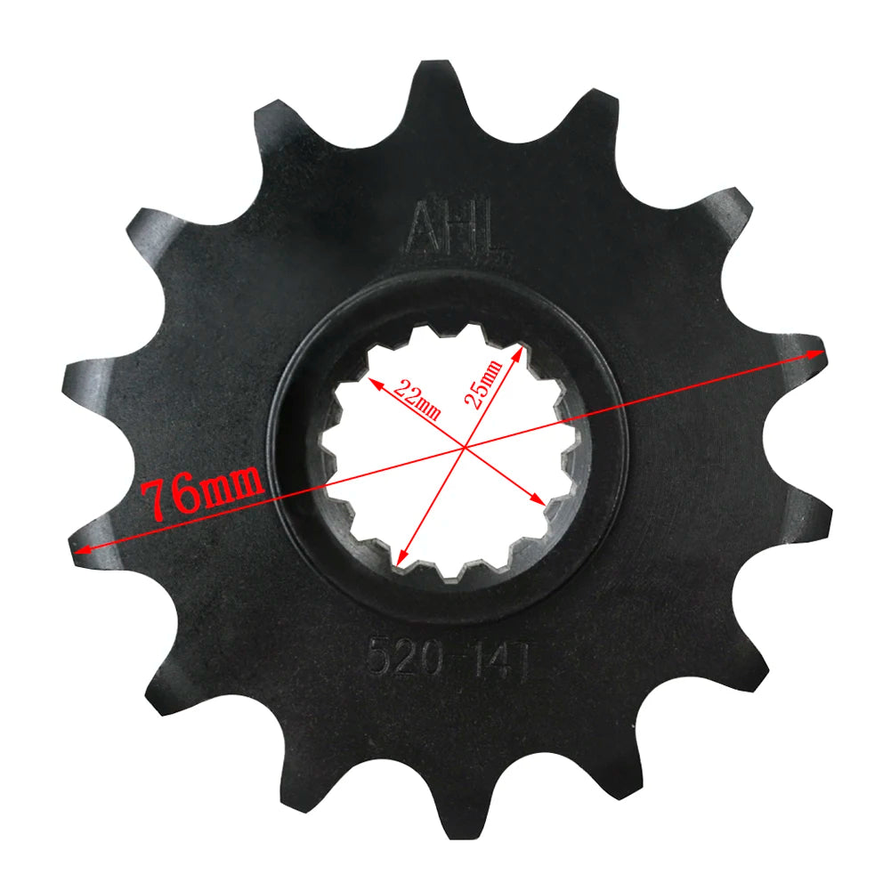 Motorcycle 11T 12T 13T 14T Front Sprocket Gear For 300 450 250 SMR450