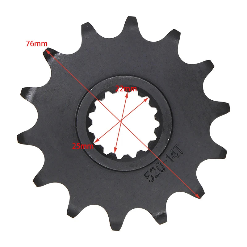 Road Passion Motorcycle 12T 13T 14T Front Sprocket Gear For 300 450