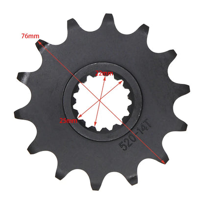 Road Passion Motorcycle 12T 13T 14T Front Sprocket Gear For 300 450