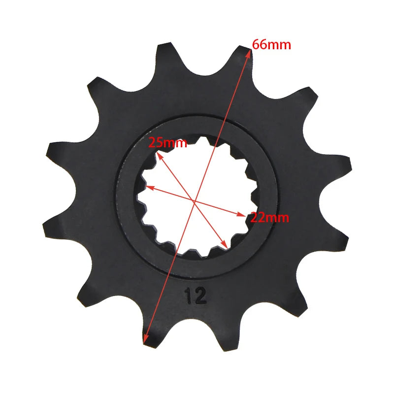 Road Passion Motorcycle 12T 13T 14T Front Sprocket Gear For 300 450