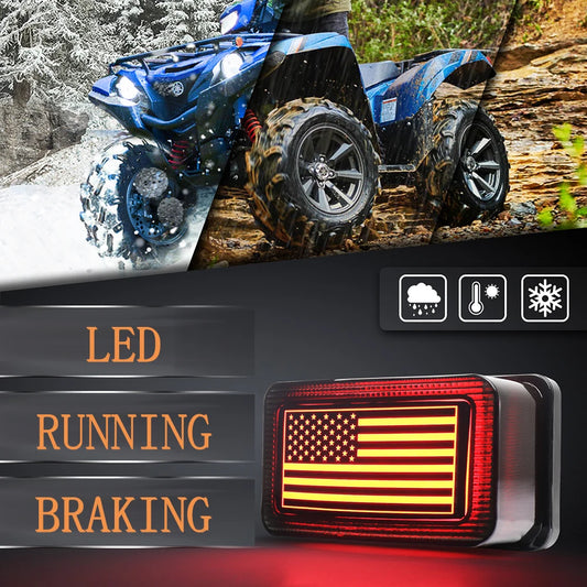 2020 LED Tail Light 1 pcs  for ATV UTV Yamaha- Grizzly Viking Rhino