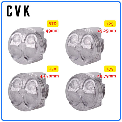 CVK Engine Cylinder Part Piston and Piston Rings Kits For SUZUKI