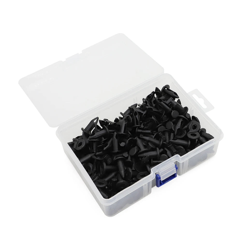 120PCS  Nylon Fender Clips/Body Rivets W/ Remover For Polaris Ranger