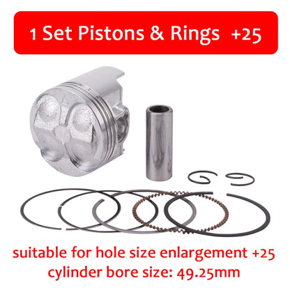 CVK Engine Cylinder Part Piston and Piston Rings Kits For SUZUKI