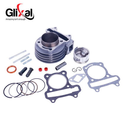 Glixal GY6 100cc Chinese Scooter Engine 50mm Big Bore Cylinder kit