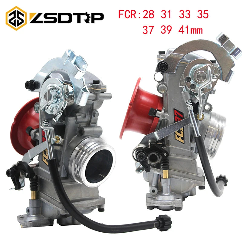 ZSDTRP FCR28 31 33 35 37 39 41mm Carburetor For KLX450 YZ450F FCR39