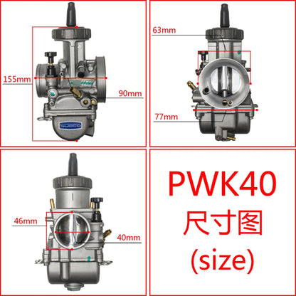 Motorcycle KEIHIN PWK Carburetor 33 34 35 36 38 40 42mm Racing Parts