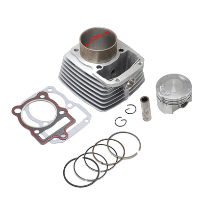 67MM Big Bore Refitted Water Cooled Cylinder Set Piston Ring Top