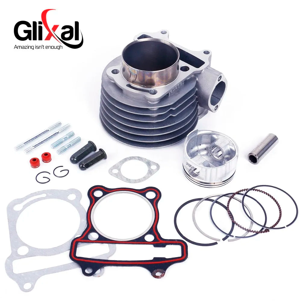 Glixal GY6 180cc Chinese Scooter Engine 61mm Big Bore Cylinder kit