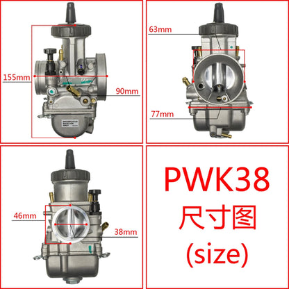 Motorcycle KEIHIN PWK Carburetor 33 34 35 36 38 40 42mm Racing Parts