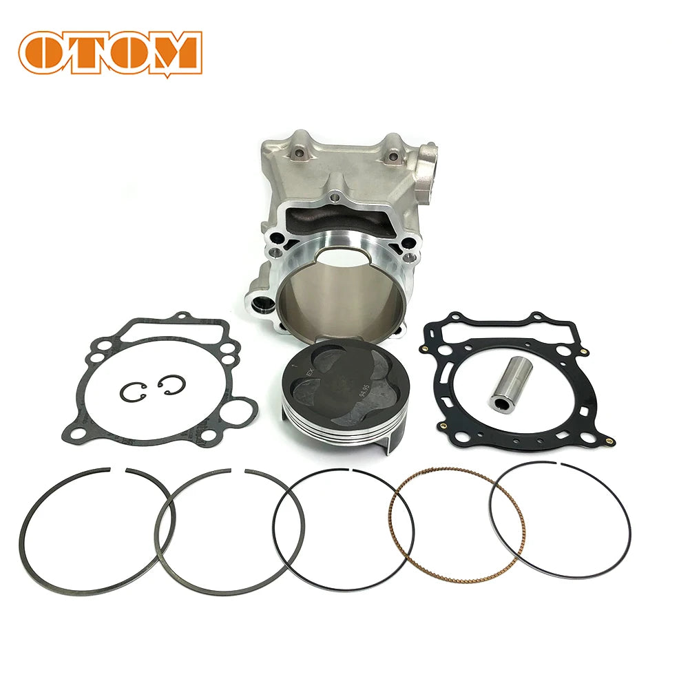 OTOM Motocross Cylinder Kit 95mm Big Bore Cylinder Piston Gasket Top