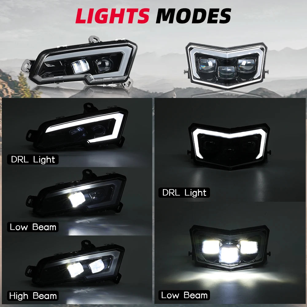 Head Lamps For Scrambler XP 1000 S 2884859 Headlight Compatible with