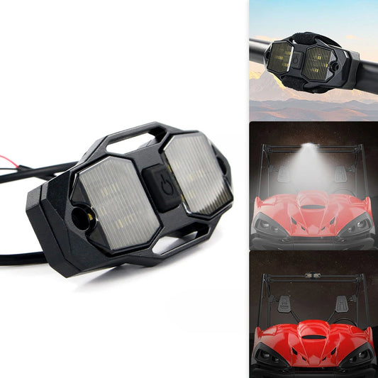 Roll Bar Mount LED Dome Light Rock Light With Switch For UTV Polaris