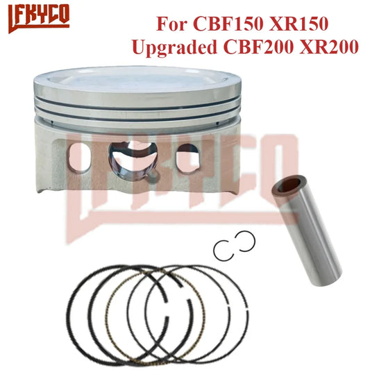 65.5mm Big Bore Motor Piston Rings Kit for Honda CBF150 XR150 Upgraded