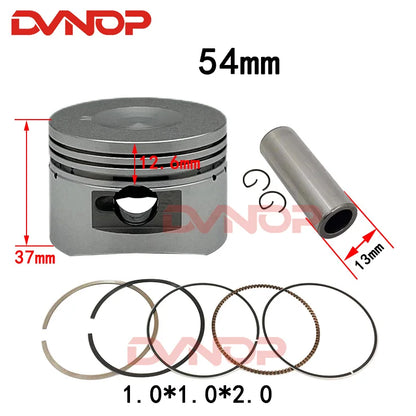 54mm 13mm big bore Piston Ring kit set for Dirt Bike ATV Honda  C110