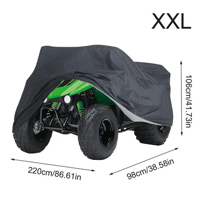 For For ATVs Car Cover All Weather Protection Dustproof Atv Cover Waterproof Car Cover Vehicle Covers Sturdy Quad Cover For