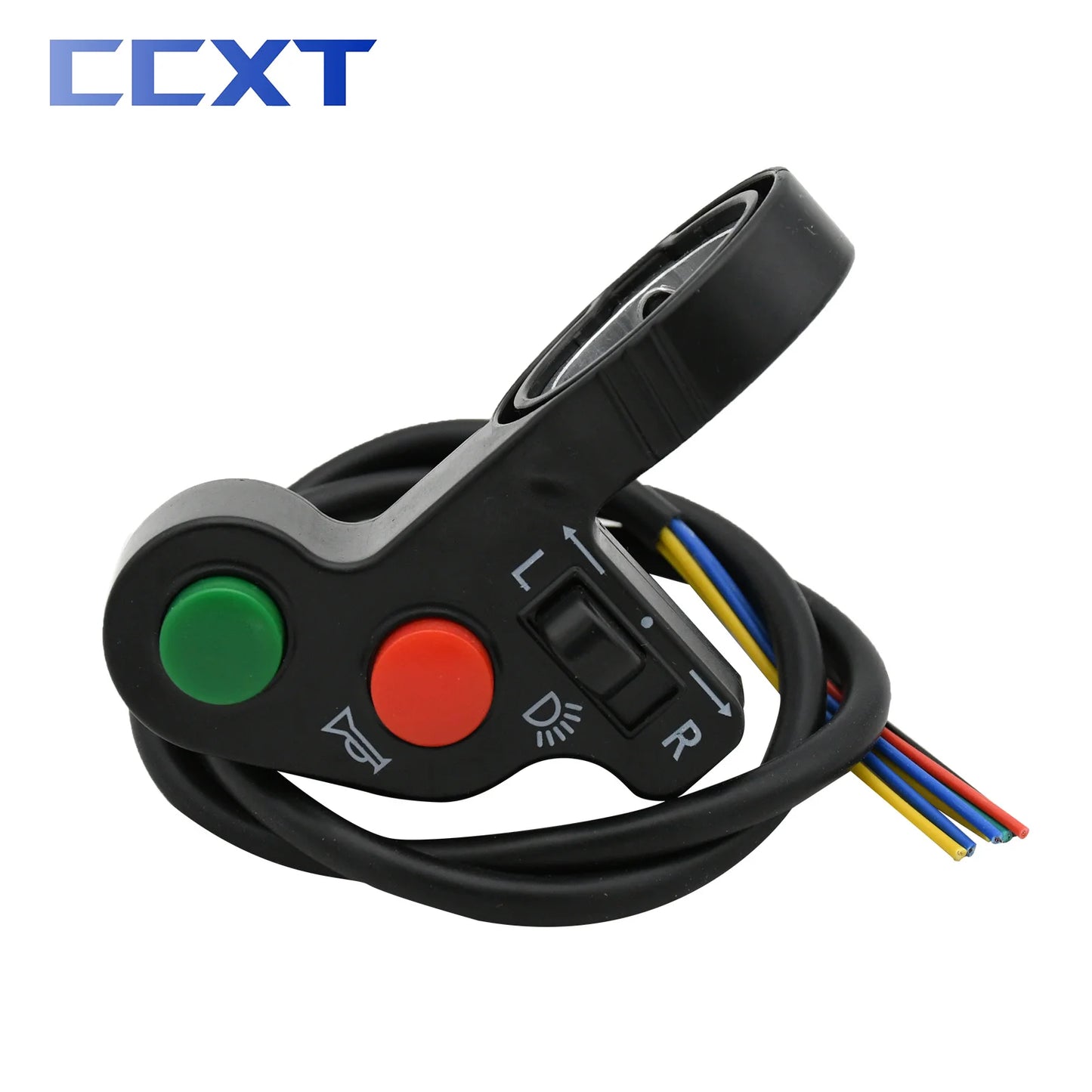 Motorcycle ATV Scooter Turn Signal Light Switch Horn Indicator