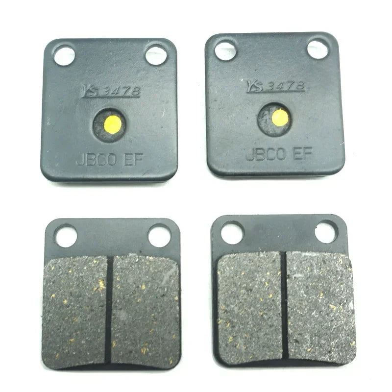 Motorcycle Front Rear Brake Pads For YAMAHA YFM400FA 2000-2001 2004