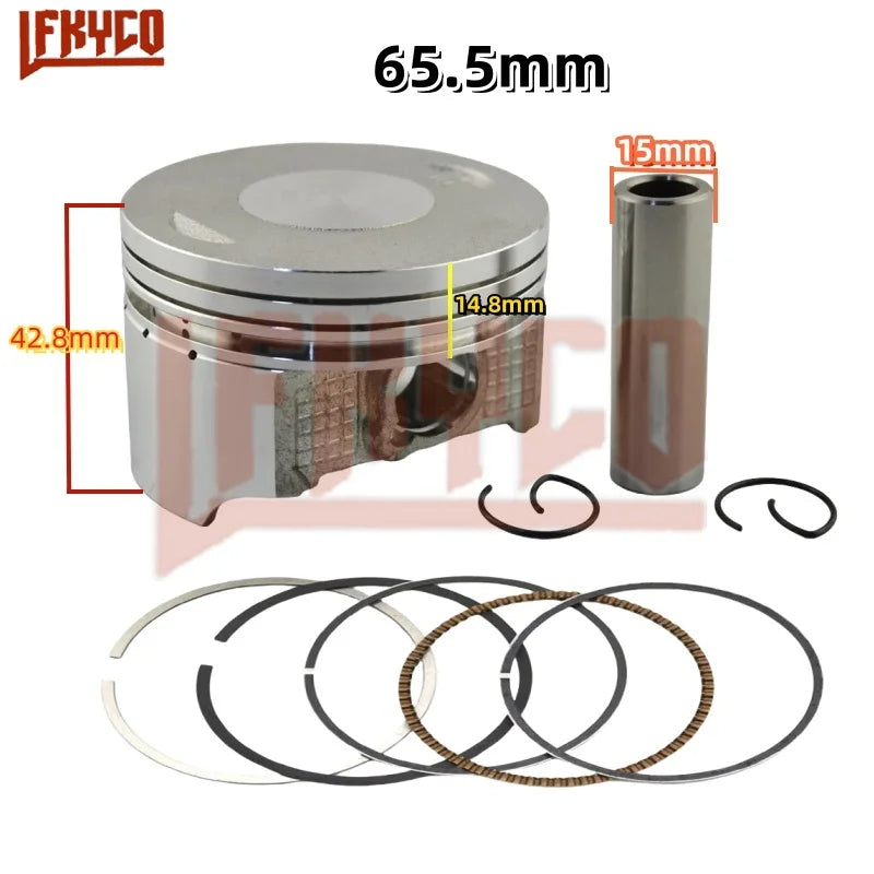 Motorcycle Accessory 65.5mm Engine Part Cylinder Kit 150CC Big to