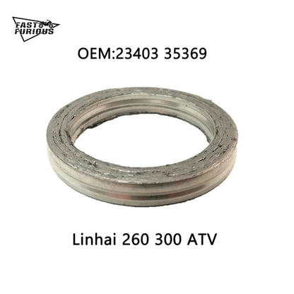 Exhaust Pipe Gasket Graphite Sealing Ring For Linhai 260 300 ATV