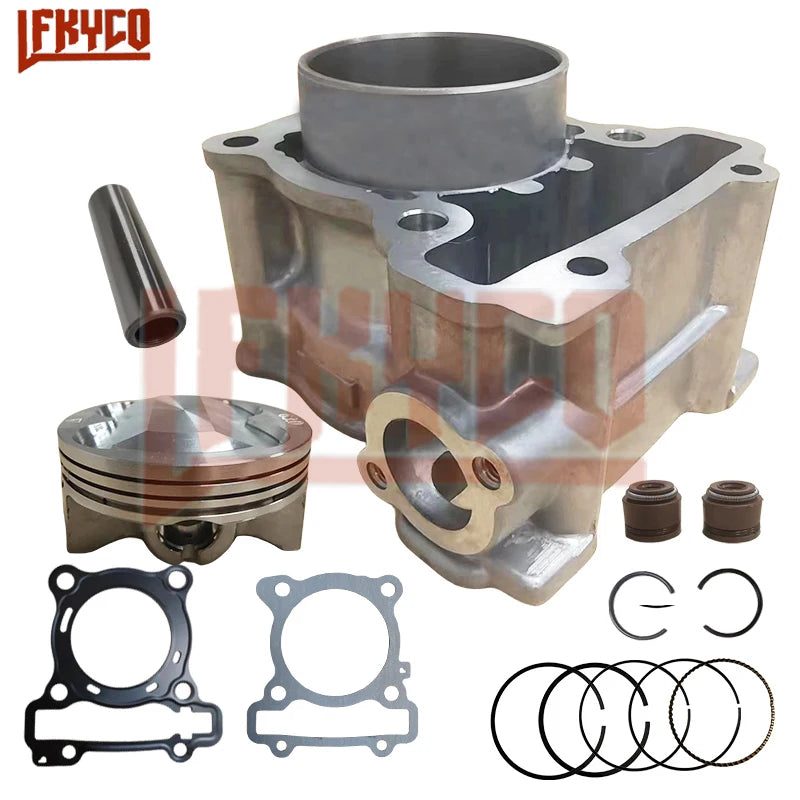 63mm Big Bore Racing Engine Cylinder Kit Piston Ring Gasket Set for