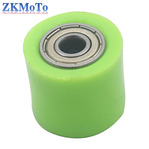 Motorcycle ATV 8/10mm Drive Chain Pulley Roller Slider Tensioner Wheel