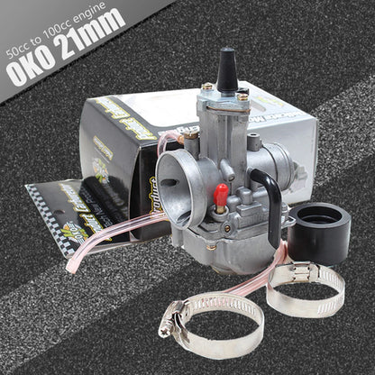 For OKO Dirt Bike ATV DIO JOG 2T 4T Motorcycle Carburetor PWK 21 24 26