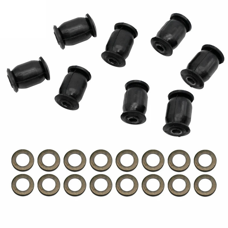 8PC ATV UTV BUSH Fit For Yamaha RHINO 450 700 GRIZZLY 660 BIG BEAR 400