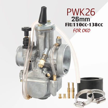 For OKO Dirt Bike ATV DIO JOG 2T 4T Motorcycle Carburetor PWK 21 24 26