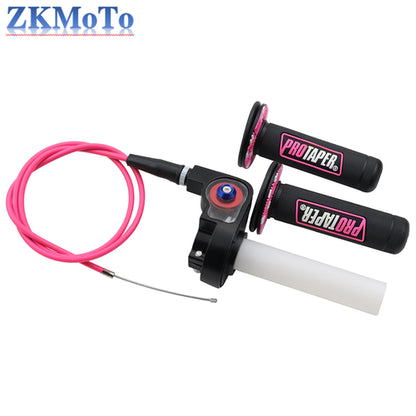 Motorcycle ATV 6 Color 980mm Throttle Cable Accelerator Throttle Crank