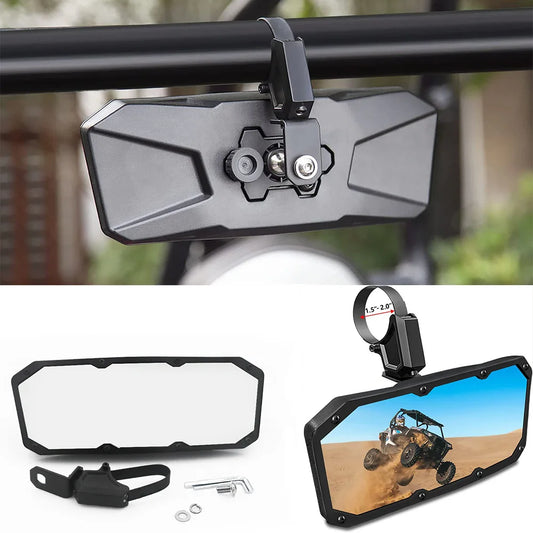 UTV ATV 1.75 2 Inch Universal Rearview Mirror for All-terrain Vehicle