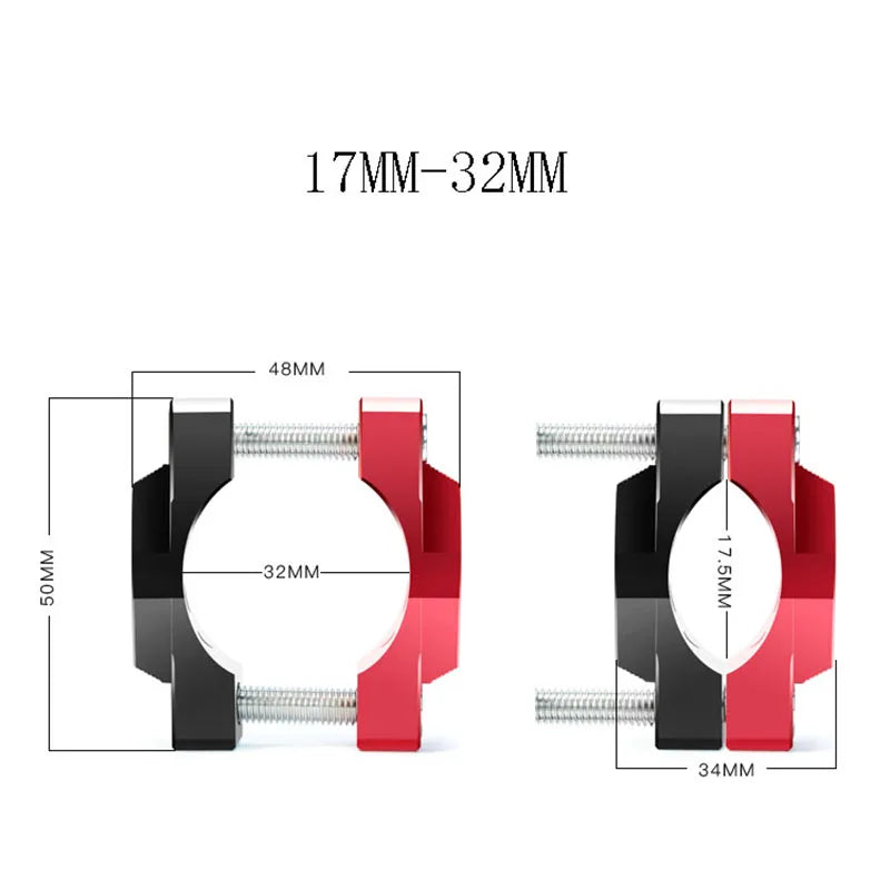 32mm/42mm/54mm Universal Motorcycle Handlebar Clamp Stent Bracket