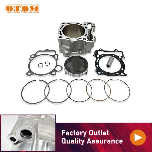 OTOM Motocross Cylinder Kit 95mm Big Bore Cylinder Piston Gasket Top