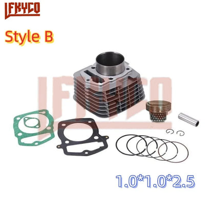 Motorcycle 67mm Engine Cylinder 235CC Piston Gasket Kit Motor for