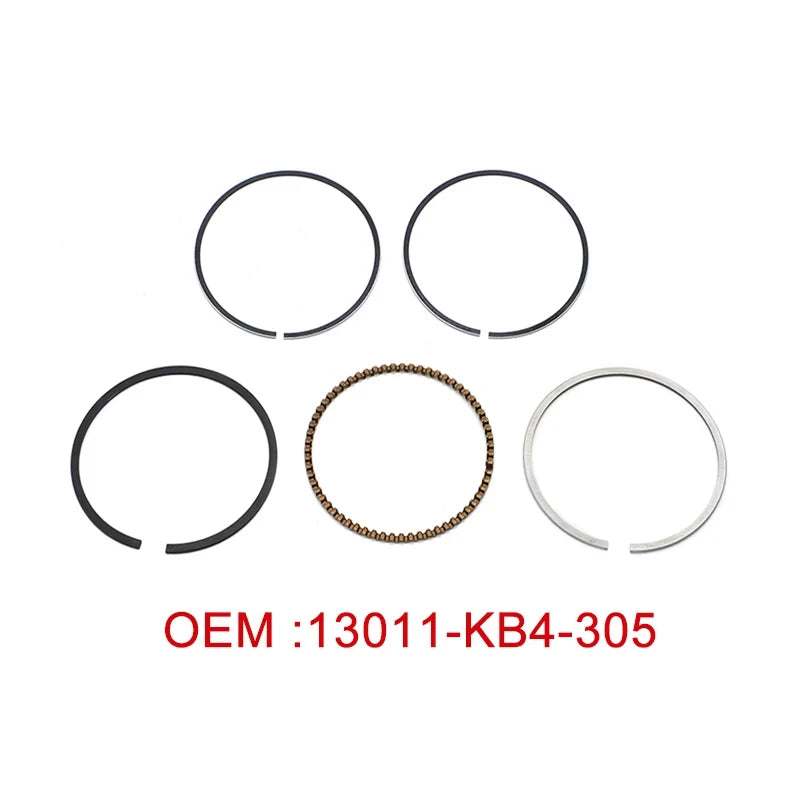 58mm 120cc Big Bore Piston Ring Kit For Honda 1981 - 1984 XR100