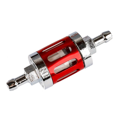 8mm/0.31" CNC Glass Motorcycle Gas Fuel Gasoline Oil Filter For ATV