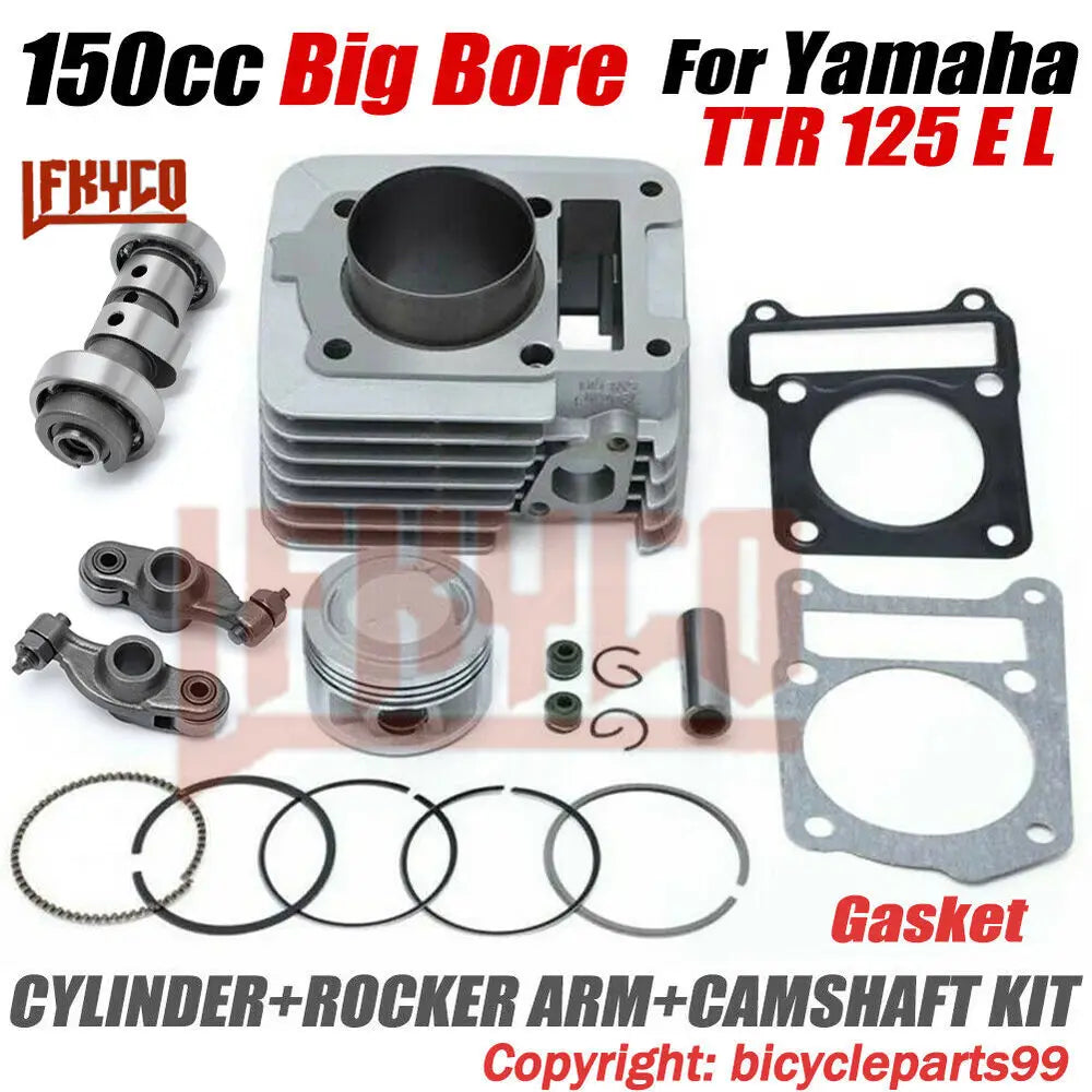 Motorcycle Accessories 57mm Engine Part Cylinder Piston Kit 125CC Big