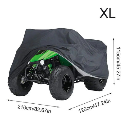 For For ATVs Car Cover All Weather Protection Dustproof Atv Cover Waterproof Car Cover Vehicle Covers Sturdy Quad Cover For