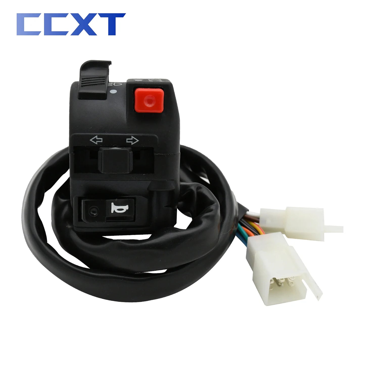 Motorcycle Far Near Light Switch Light Button Turn Signal Horn Switch