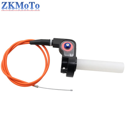 Motorcycle ATV 6 Color 980mm Throttle Cable Accelerator Throttle Crank