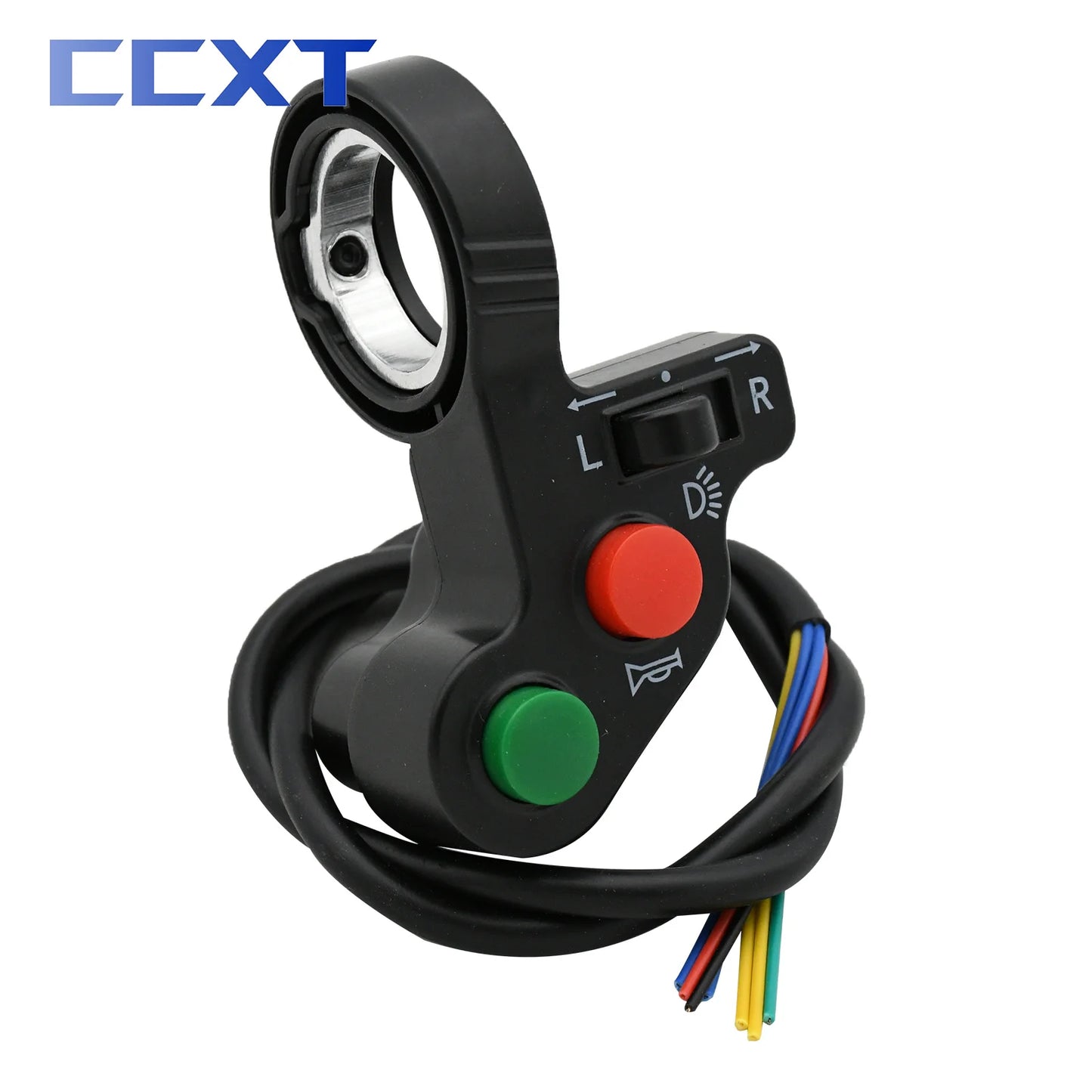 Motorcycle ATV Scooter Turn Signal Light Switch Horn Indicator