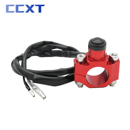 Motorcycle CNC Switch Start Stop Kill Switch Momentary Push Button