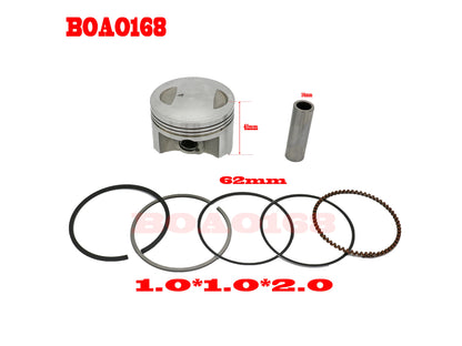 Motorcycle Cylinder Kit 62mm Big Bore For SUZUKI GS125 GN125 EN125