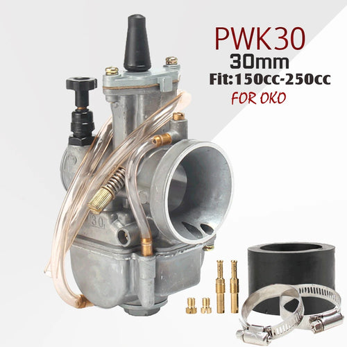 For OKO Dirt Bike ATV DIO JOG 2T 4T Motorcycle Carburetor PWK 21 24 26