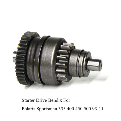 Starter Drive Bendix For Polaris ATV 2&4 Stroke Engine 200 250 300 335