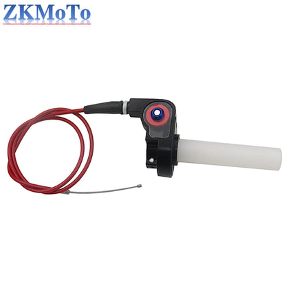 Motorcycle ATV 6 Color 980mm Throttle Cable Accelerator Throttle Crank