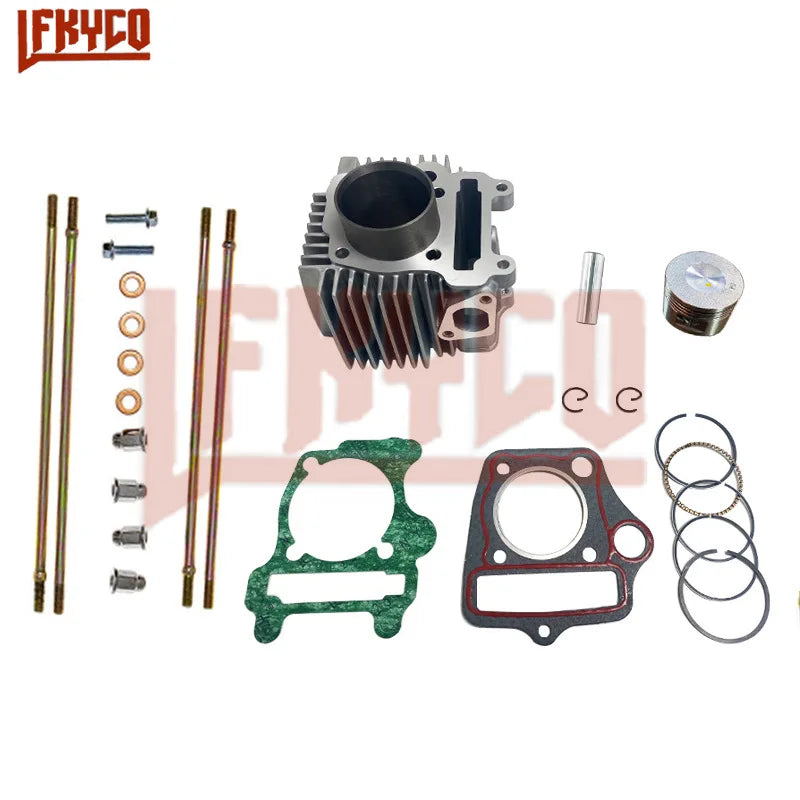 Motorcycle Accessories 52.4mm Engine Parts Cylinder Piston Kit 110CC