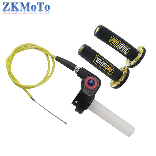 Motorcycle ATV 6 Color 980mm Throttle Cable Accelerator Throttle Crank